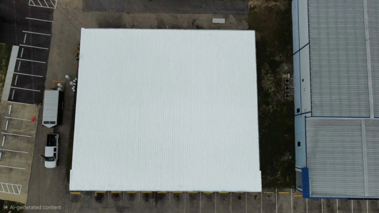 Metal Roof Restoration. Conklin commercial roofing system for energy-efficient buildings